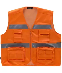 Gilet Workshell estivo alta visibilità Workteam