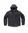 Giubbotto imbottito con cappuccio tessuto ripstop Workteam