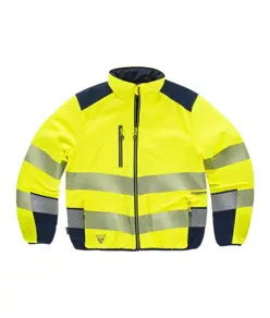 Giubbotto imbottito reversibile alta visibilita Workteam