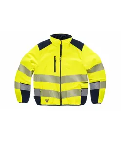 Giubbotto imbottito reversibile alta visibilita Workteam