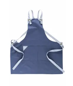 Grembiule con pettorina bicolore tessuto antimacchia Workteam