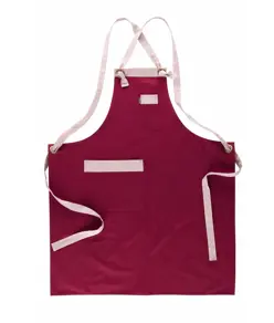 Grembiule con pettorina bicolore tessuto antimacchia Workteam