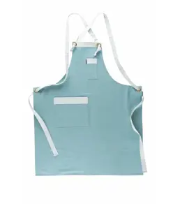 Grembiule con pettorina bicolore tessuto antimacchia Workteam