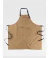 Grembiule con pettorina cotone canvas Workteam