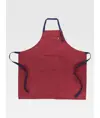 Grembiule con pettorina cotone canvas Workteam