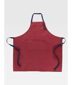 GREMBIULE CON PETTORINA COTONE CANVAS Workteam