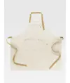 Grembiule con pettorina cotone canvas Workteam