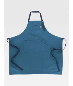 GREMBIULE CON PETTORINA COTONE CANVAS Workteam