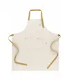 Grembiule con pettorina cotone canvas Workteam
