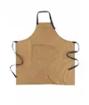 Grembiule con pettorina cotone canvas Workteam