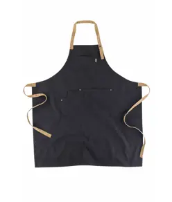 Grembiule con pettorina tessuto canvas Workteam