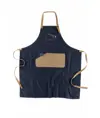 Grembiule con pettorina tessuto denim e canvas Workteam