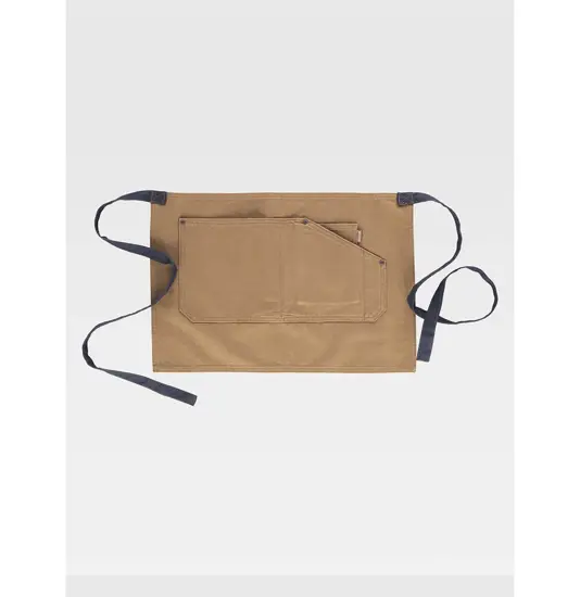 Grembiule senza pettorina corto cotone canvas Workteam
