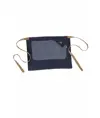 Grembiule senza pettorina corto tessuto denim e canvas Workteam