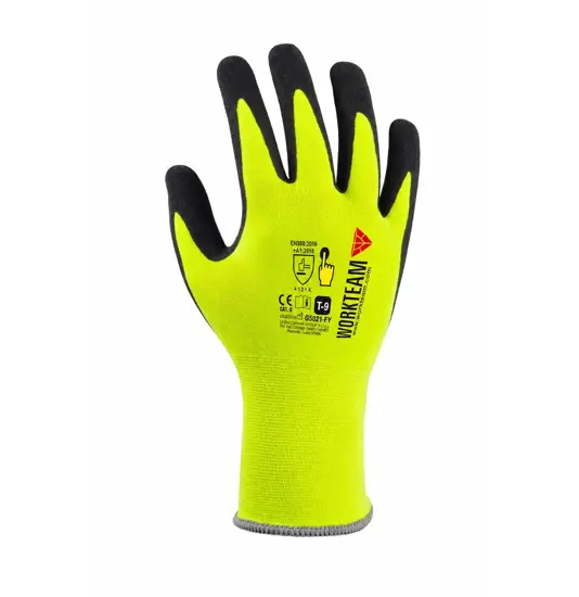 Guanti rivestiti in nitrile Workteam