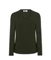 Maglione da donna con scollo a v JHK