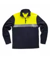 Micropile alta visibilita mezza zip Workteam