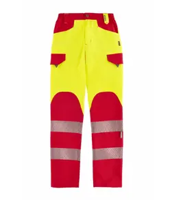 Pantalone alta visibilita e bande rifrangenti discontinue Workteam