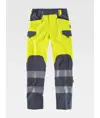Pantalone alta visibilita e bande rifrangenti discontinue Workteam