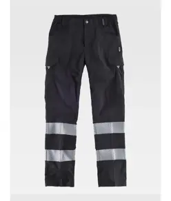 PANTALONE BANDE RIFRANGENTI DISCONTINUE Workteam