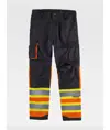 Pantalone bande rifrangenti protezione alle ginocchia Workteam