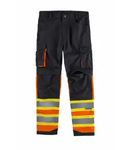 Pantalone bande rifrangenti protezione alle ginocchia Workteam