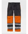 Pantalone bande rifrangenti triple cuciture protezione alle ginocchia Workteam