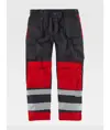 Pantalone bande rifrangenti triple cuciture protezione alle ginocchia Workteam