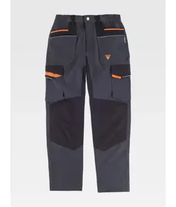 Pantalone da donna multitasche elasticizzato Workteam