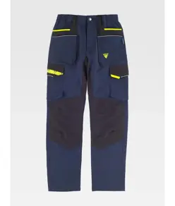 Pantalone da donna multitasche elasticizzato Workteam