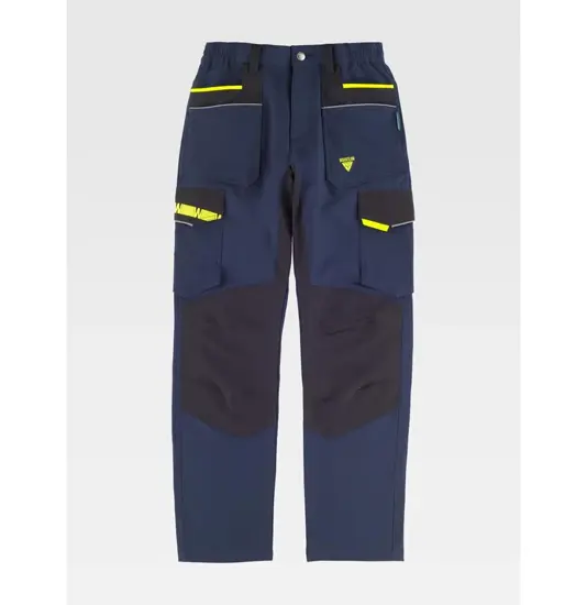 Pantalone da donna multitasche elasticizzato Workteam
