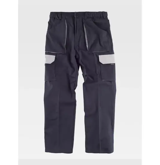 Pantalone da lavoro alta resistenza in cotone Workteam