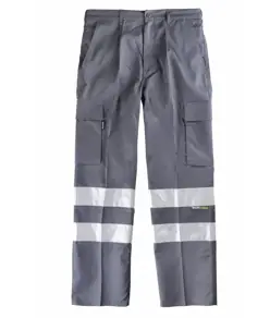 Pantalone da lavoro bande rifrangenti Workteam