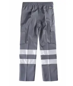 Pantalone da lavoro bande rifrangenti Workteam