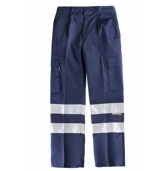 Pantalone da lavoro bande rifrangenti Workteam
