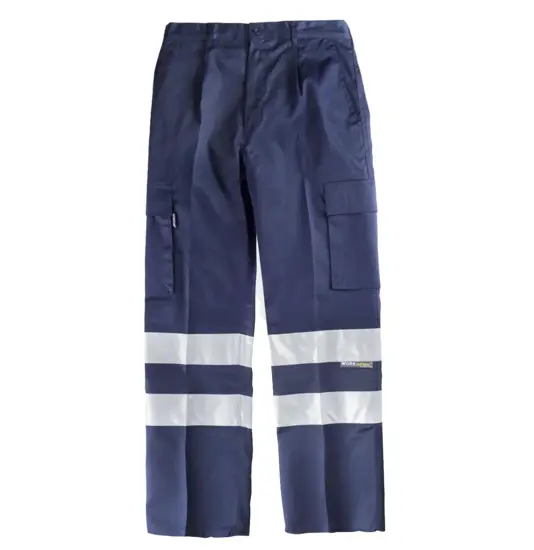 Pantalone da lavoro bande rifrangenti Workteam