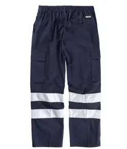 Pantalone da lavoro con bande rifrangenti Workteam