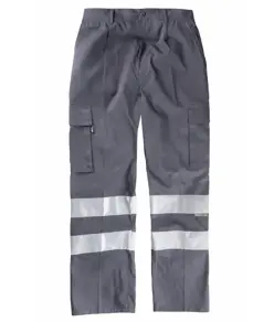 Pantalone da lavoro con bande rifrangenti Workteam