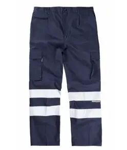 Pantalone da lavoro con bande rifrangenti Workteam