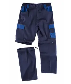 Pantalone da lavoro gambe staccabili rinforzi nei glutei Workteam