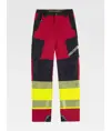 Pantalone da lavoro multitasche bande rifrangenti Workteam