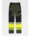 Pantalone da lavoro multitasche bande rifrangenti Workteam