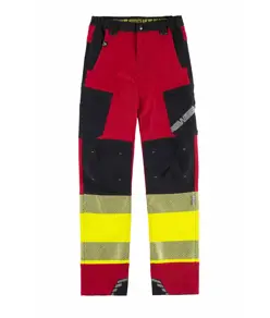 Pantalone da lavoro multitasche bande rifrangenti Workteam