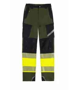 Pantalone da lavoro multitasche bande rifrangenti Workteam