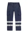 PANTALONE DA LAVORO MULTITASCHE BANDE RIFRANGENTI Workteam