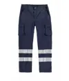 Pantalone da lavoro multitasche bande rifrangenti Workteam