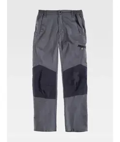 Pantalone da lavoro multitasche con rinforzi alle ginocchia in viscosa Workteam