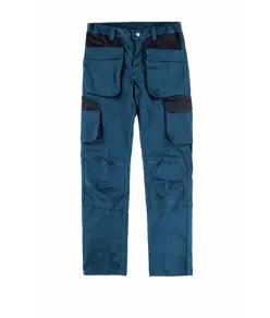 Pantalone da lavoro multitasche elasticizzato protezione alle ginocchia Workteam