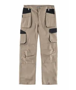 Pantalone da lavoro multitasche elasticizzato protezione alle ginocchia Workteam