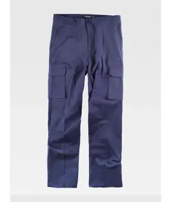PANTALONE DA LAVORO MULTITASCHE ELASTICIZZATO Workteam